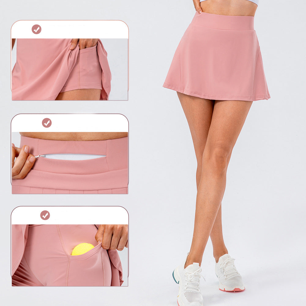 Trend Alert Pleated Sports Skirt