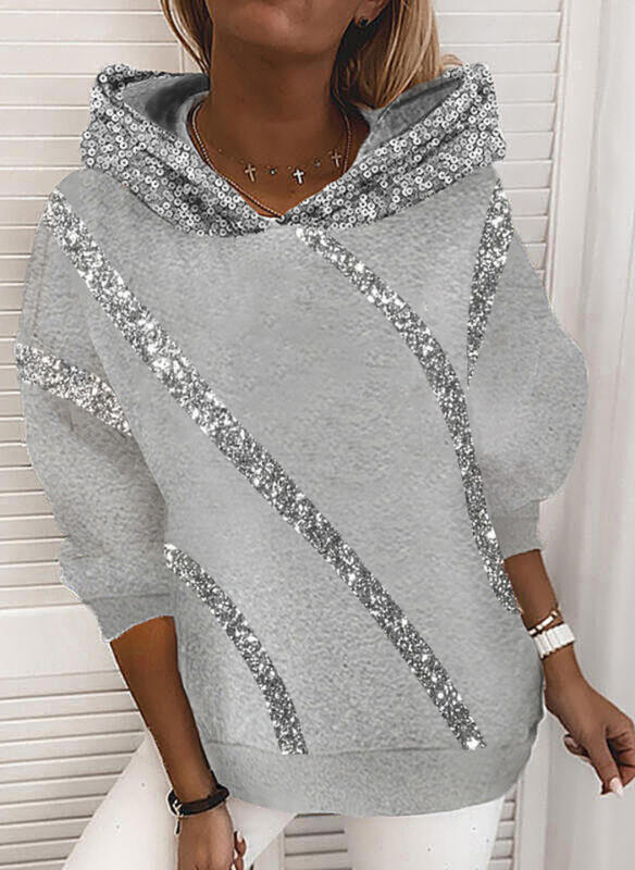 Modern Muse Sequinned Hoodie