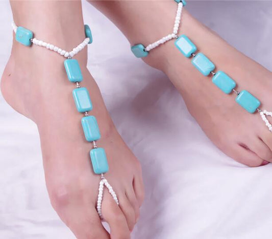 Foot Chain Summer Beach Turquoise Anklet