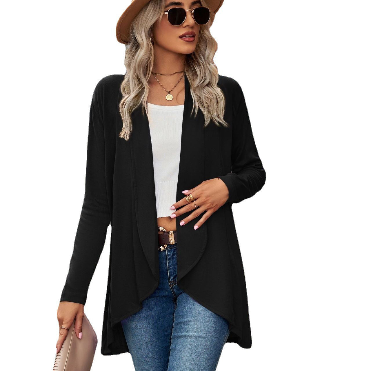 Elegant Loose  Knitted  Cardigan