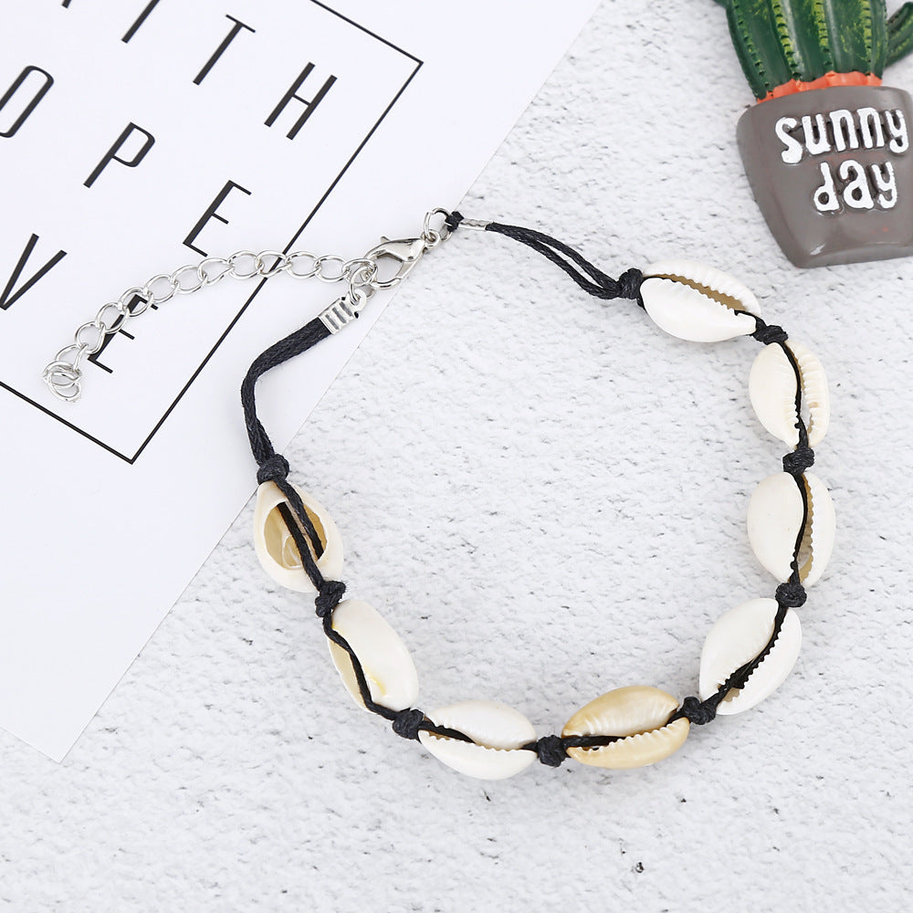 Bohemian Style Sea Shell Anklet.