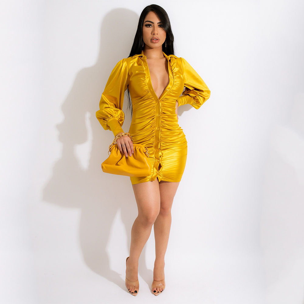 Party Time Satin Shine Splendor Dress