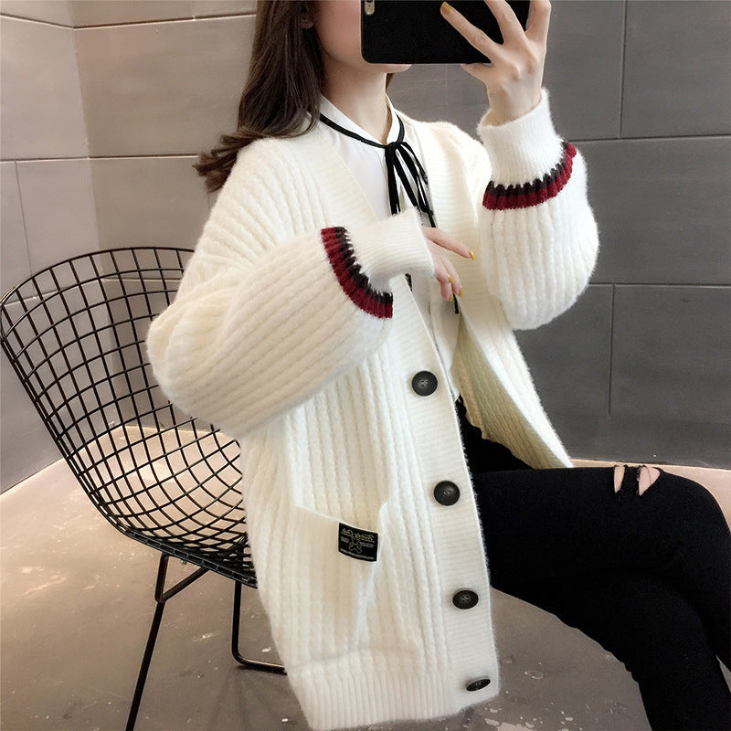 Utter Bliss Wool Oversized Knit Cardigan