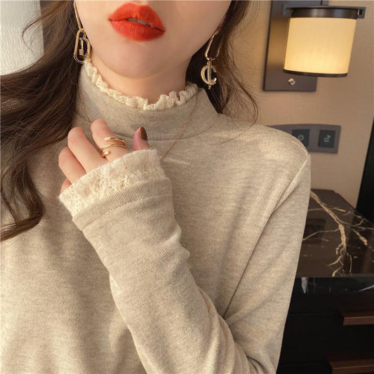 Unapologetically Chic Lace Shirt