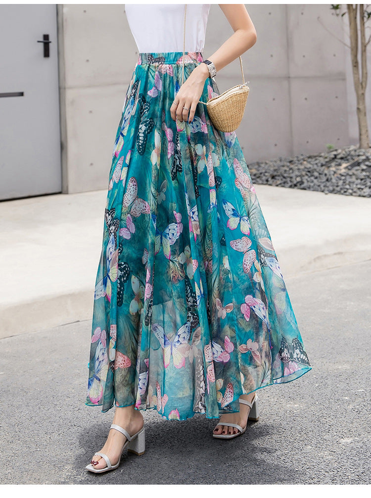 Love Me More Printed Skirt