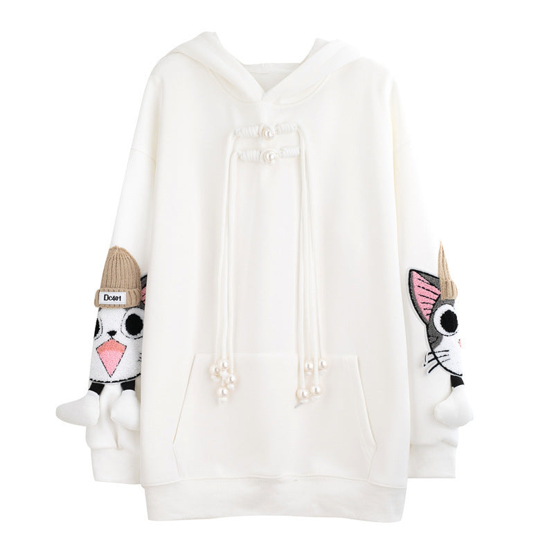 Cat Lover Oversized Hoodie