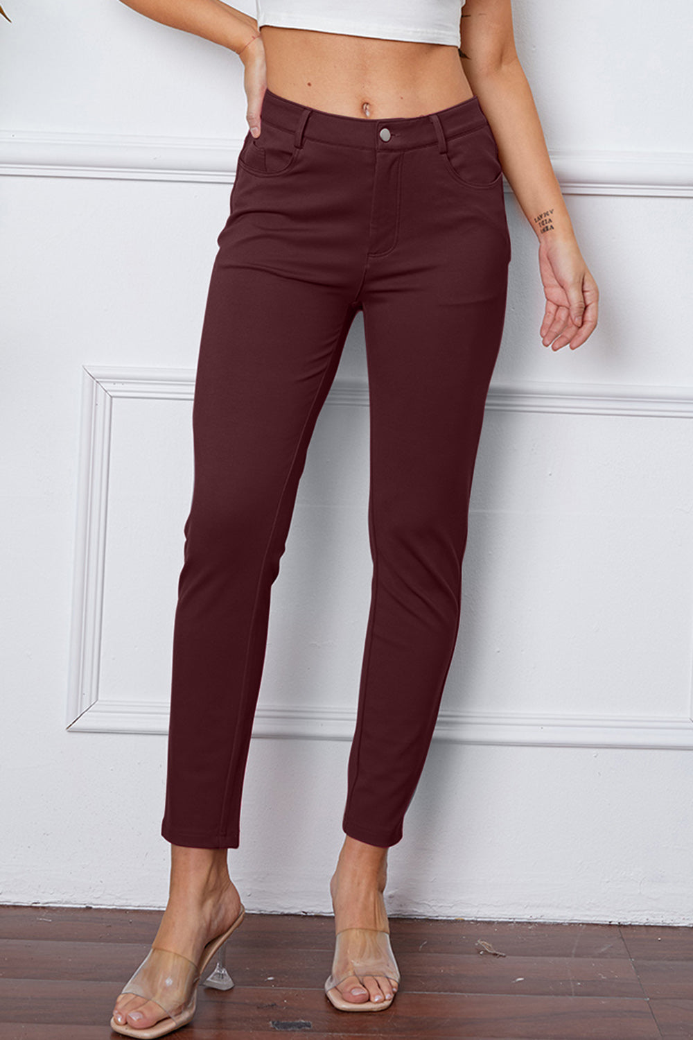 Stretchy Stitch Pocket Lounge Pants