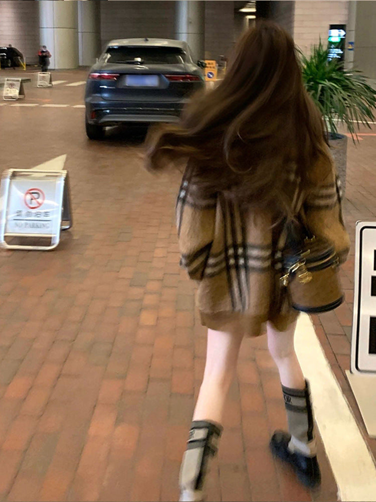 Checkmate Over-Sized Cardigan Jacket