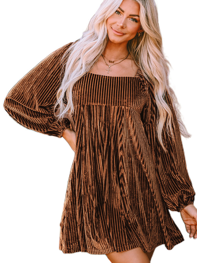 Luxury Loose Long Sleeve Dress