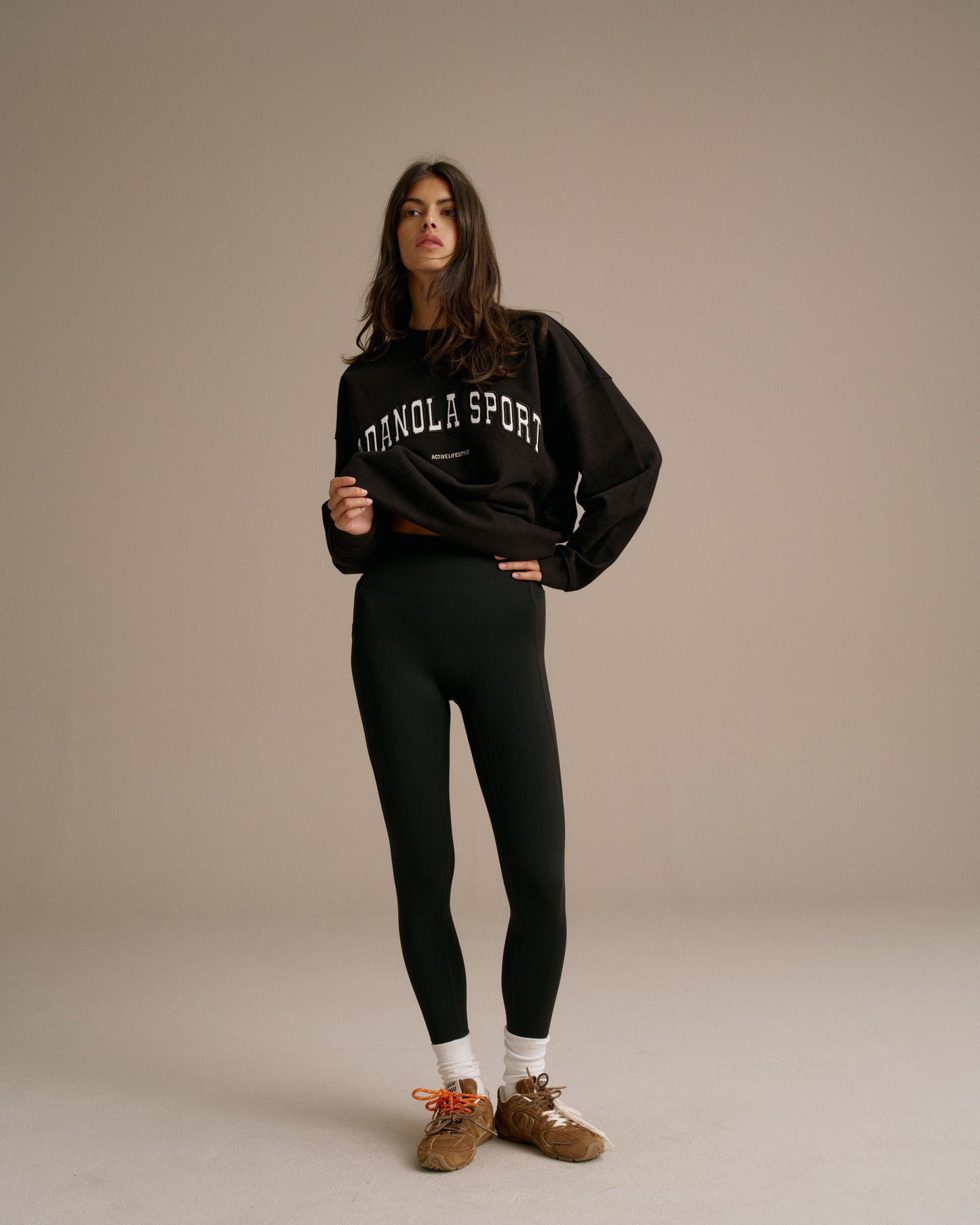 AS Oversized Sweatshirt - Black