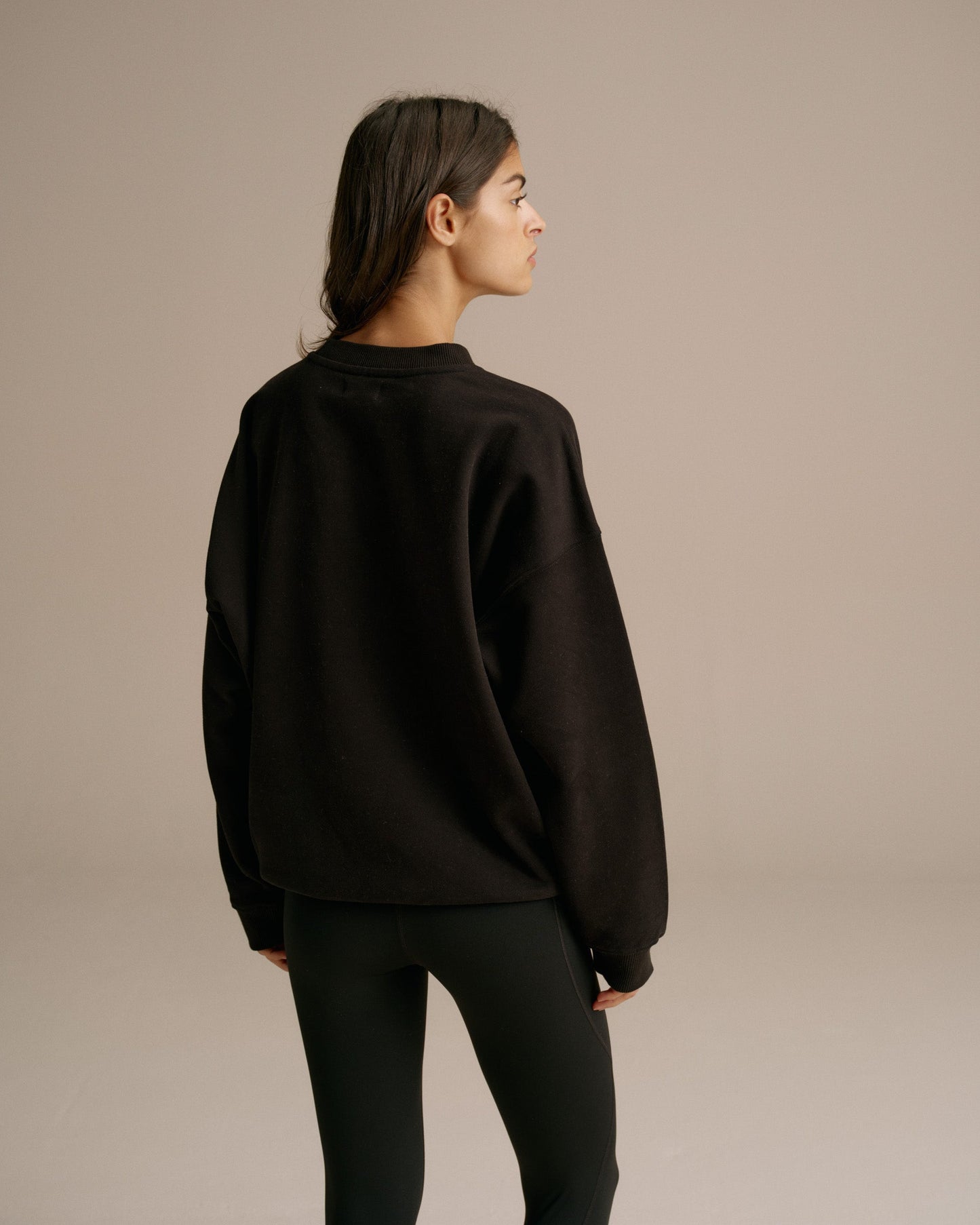 AS Oversized Sweatshirt - Black