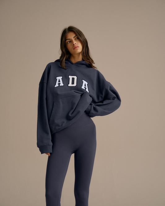 ADA Oversized Hoodie - Midnight Blue