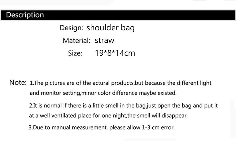 Bohemian Small Rattan Straw Crossbody Shoulder Bags