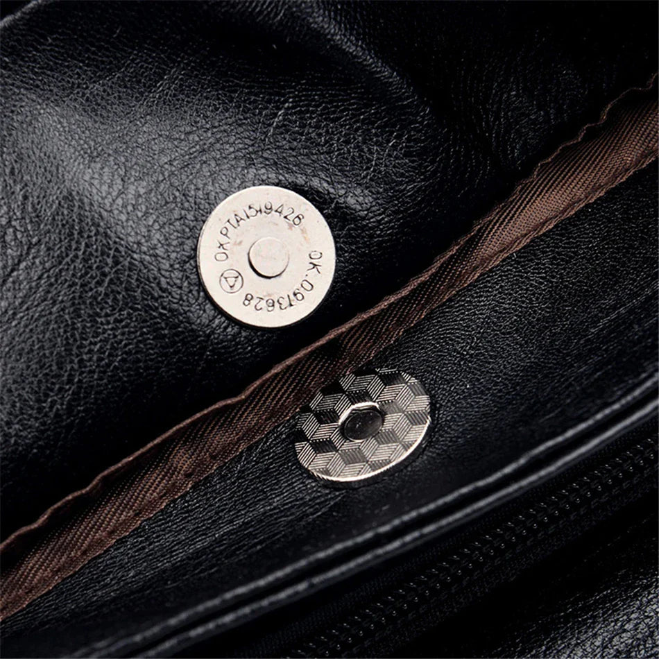 Designer Brand Eco-Leather Small Shoulder Bag