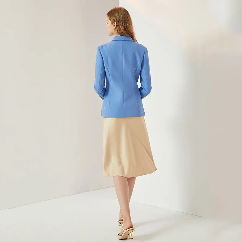 Undeniably Cute Double-Breasted Blazer