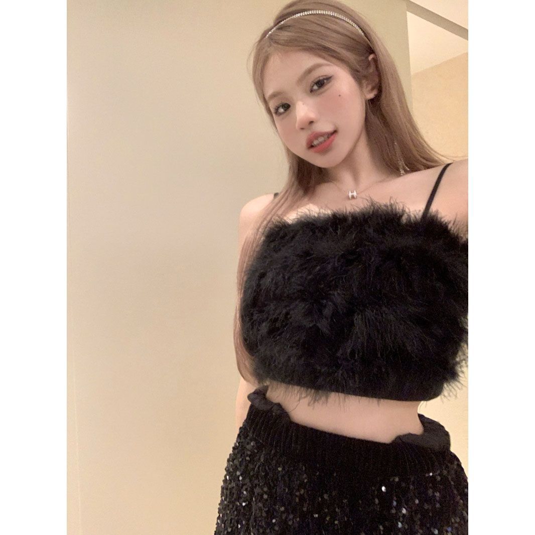 American-style Furry  Summer Top