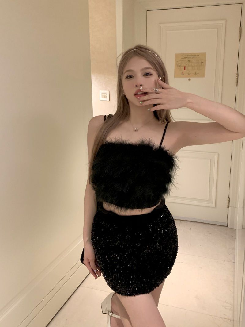 American-style Furry  Summer Top