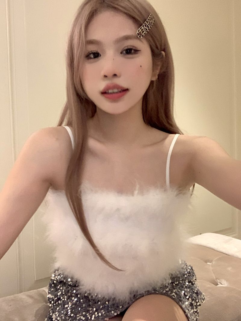 American-style Furry  Summer Top