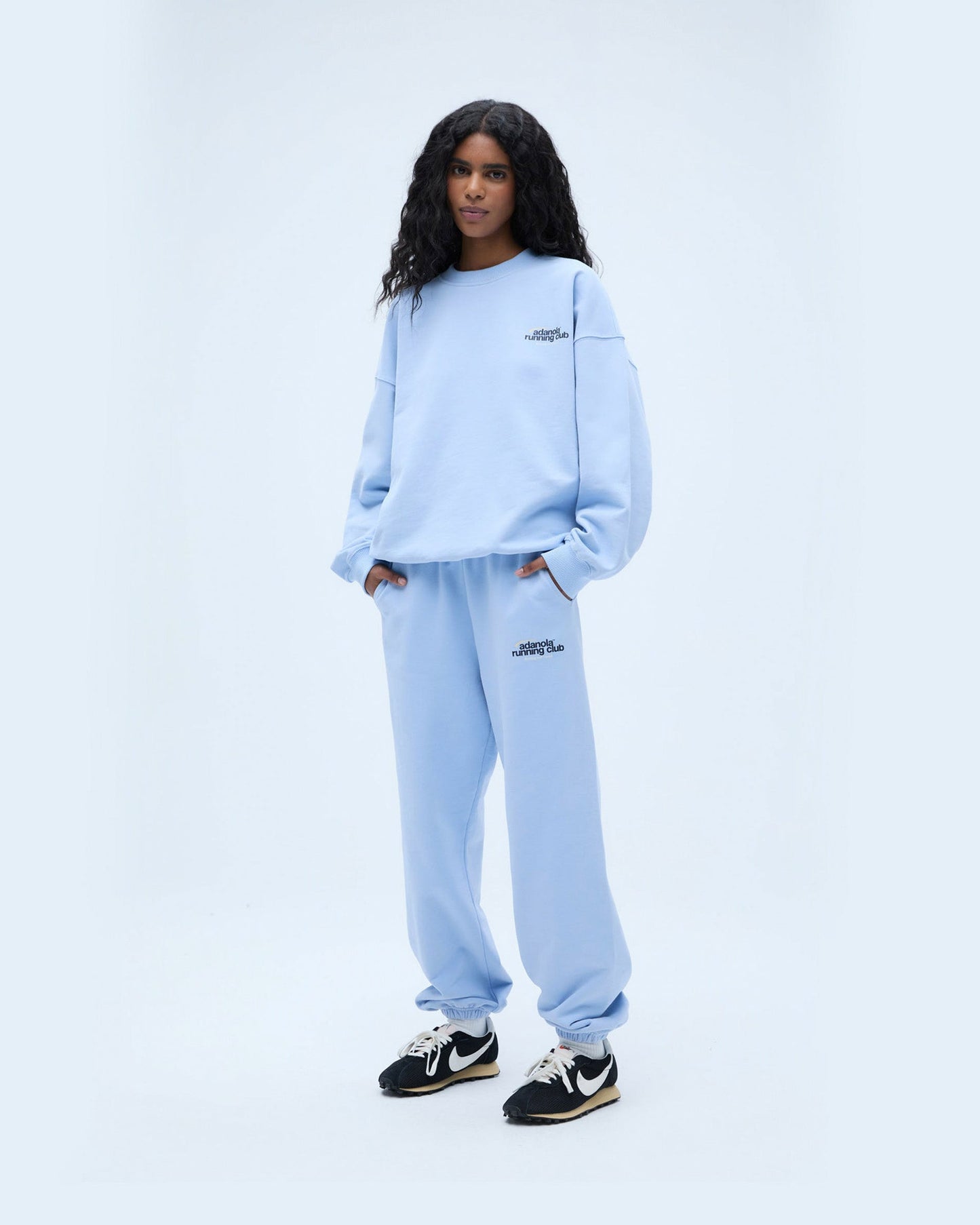 Adanola Running Oversized Sweatshirt - Powder Blue