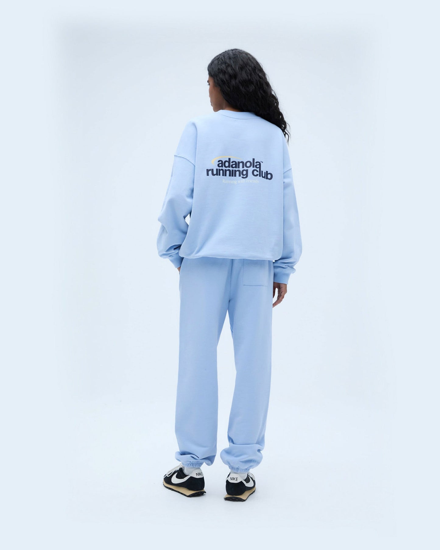Adanola Running Oversized Sweatshirt - Powder Blue