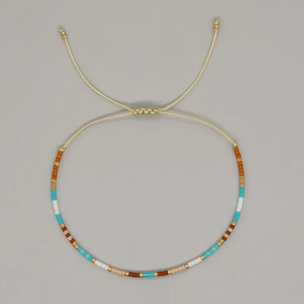 Boho Chic Earth Beads Bracelets - Adjustable