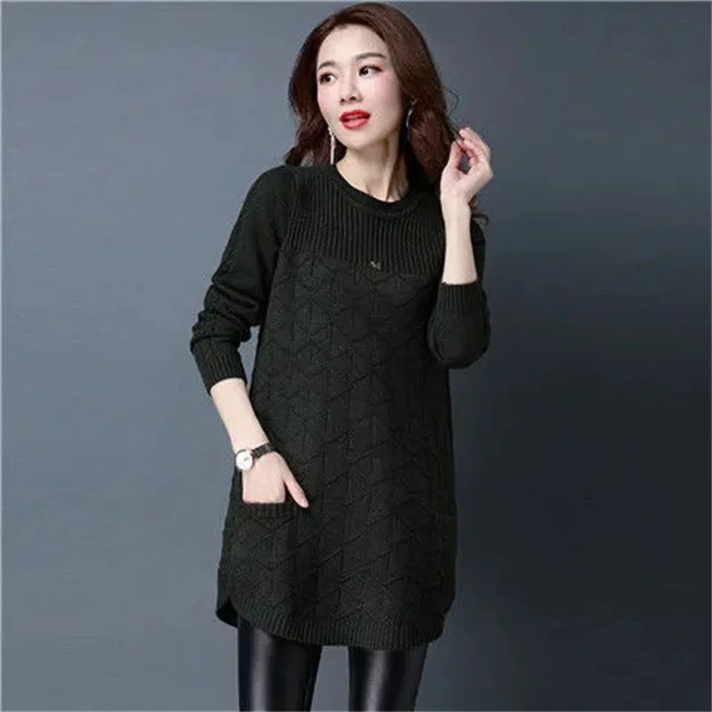 Winter Long Sweater Pullover