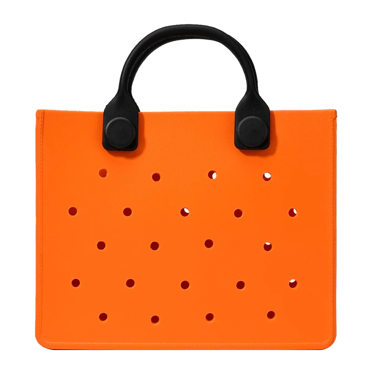 New! Charms Style Bogg Bag Hole Punched Lightweight Tote Bag - Variety of Colors - Mix and Match!