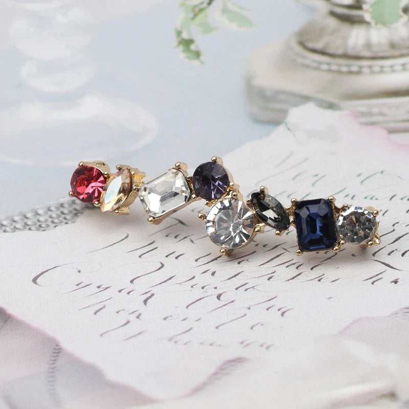 Diamond Decorative Sneakers Shoelaces 1 Piece Shoe Clips