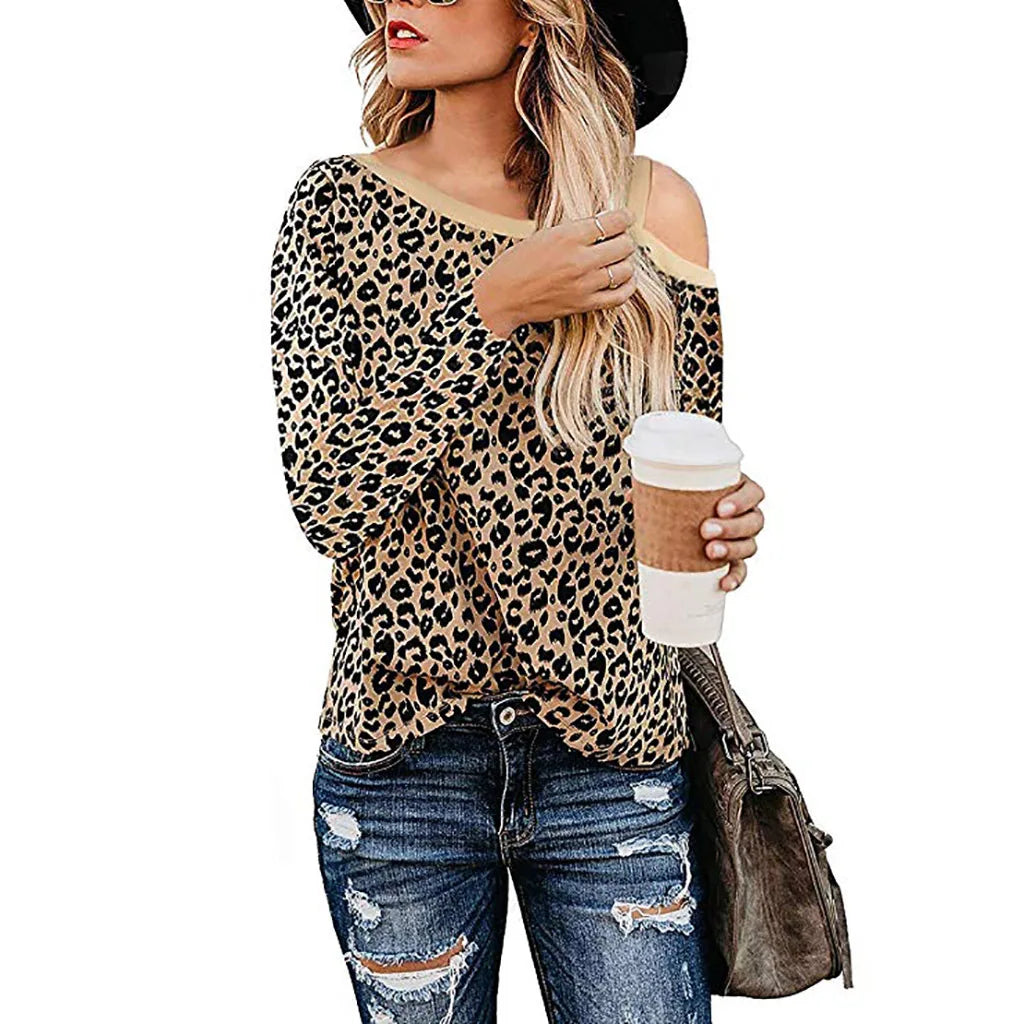 Outta Vogue Leopard Printed Top