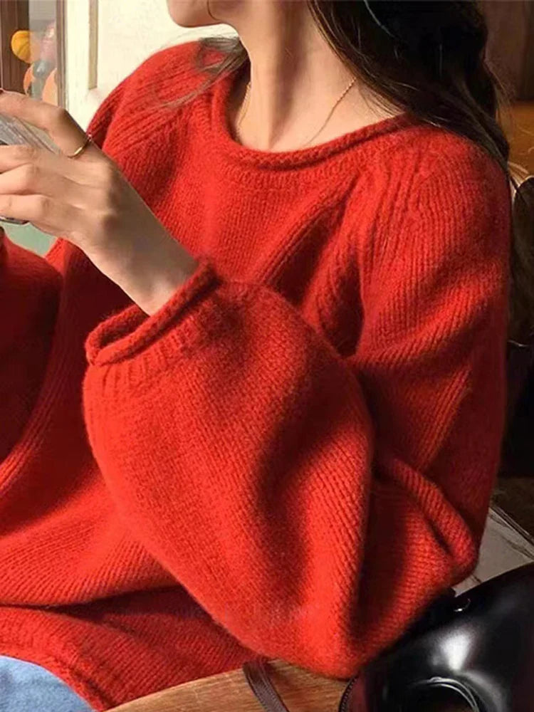 Chic Winter  Knitwear Sweater Warm Tops