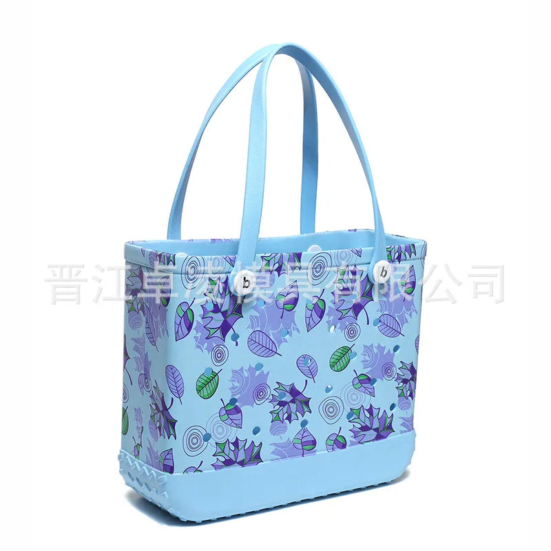 Large Summer Beach Bogg Bags EVA Waterproof