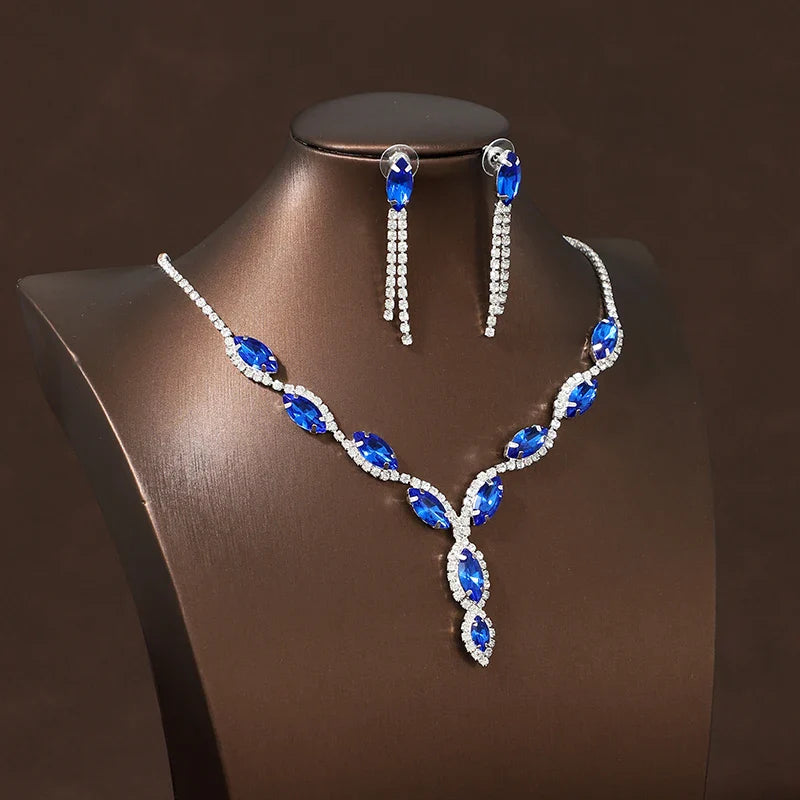 Exquisite European Style Necklace & Earring Set