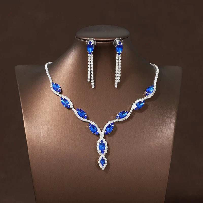 Exquisite European Style Necklace & Earring Set