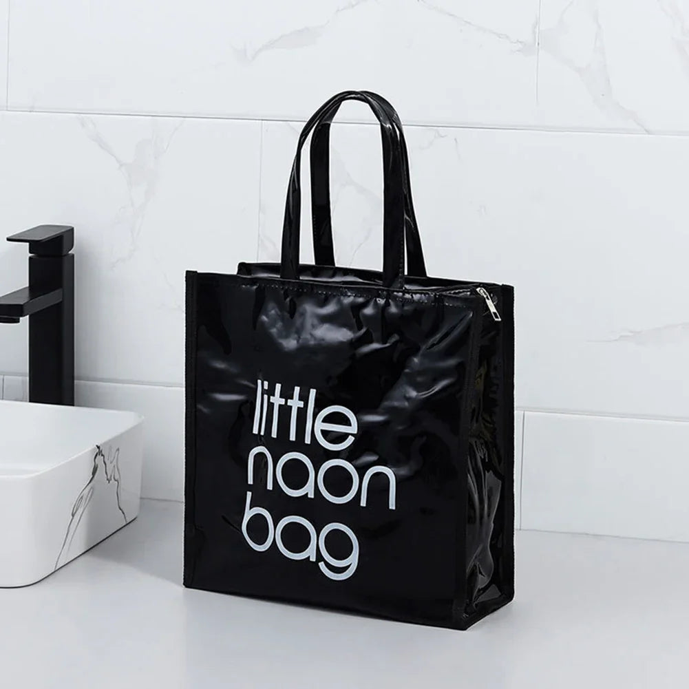 Little Neon Bag Fashion Large Tote Bag, Beach Bag