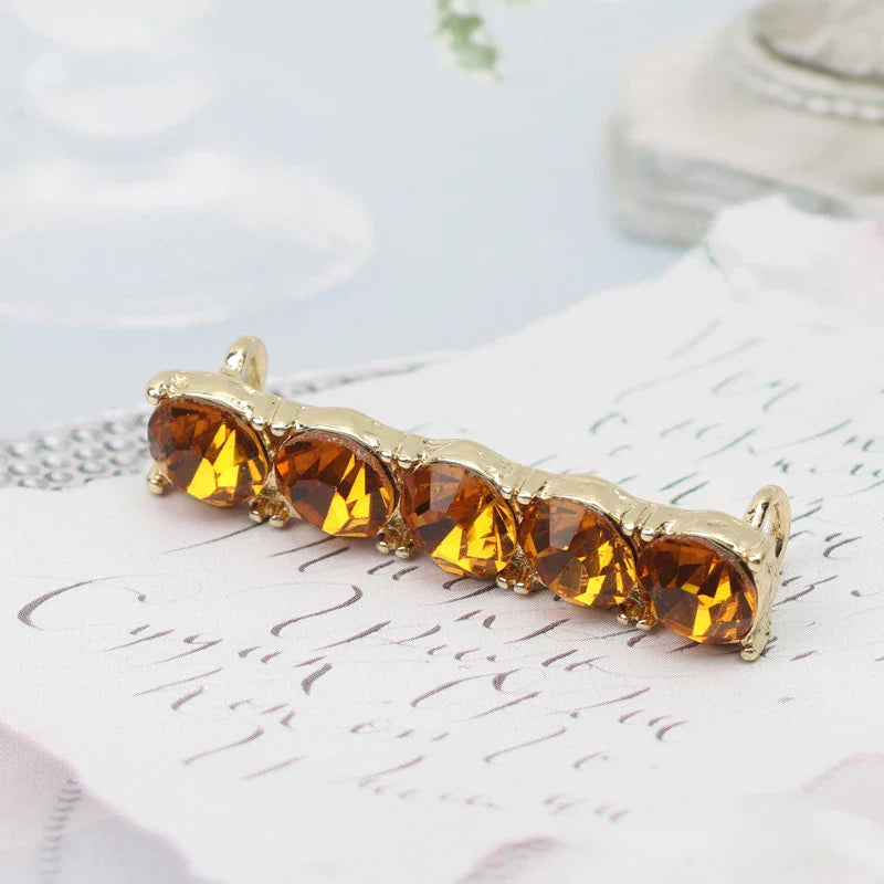 Diamond Decorative Sneakers Shoelaces 1 Piece Shoe Clips