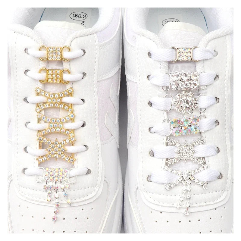 Diamond Shoelace Charms Decorations Sneakers Accessories