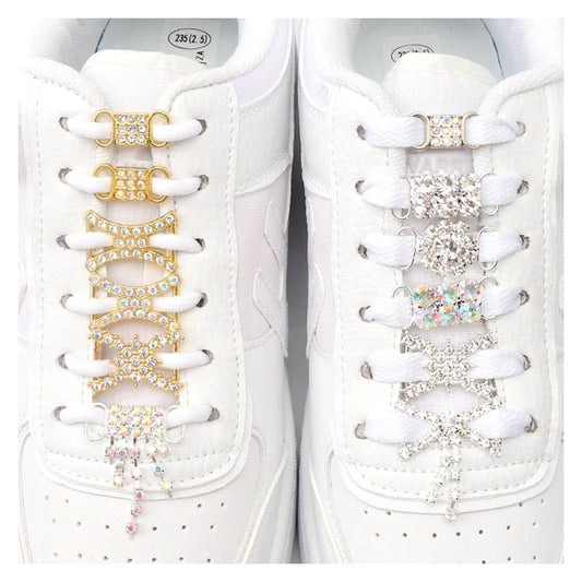 Diamond Shoelace Charms Decorations Sneakers Accessories