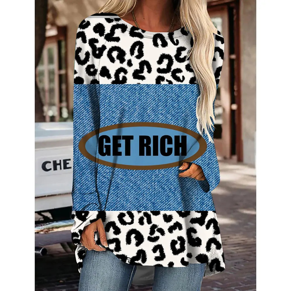 Sultry Chic Leopard Printed Top