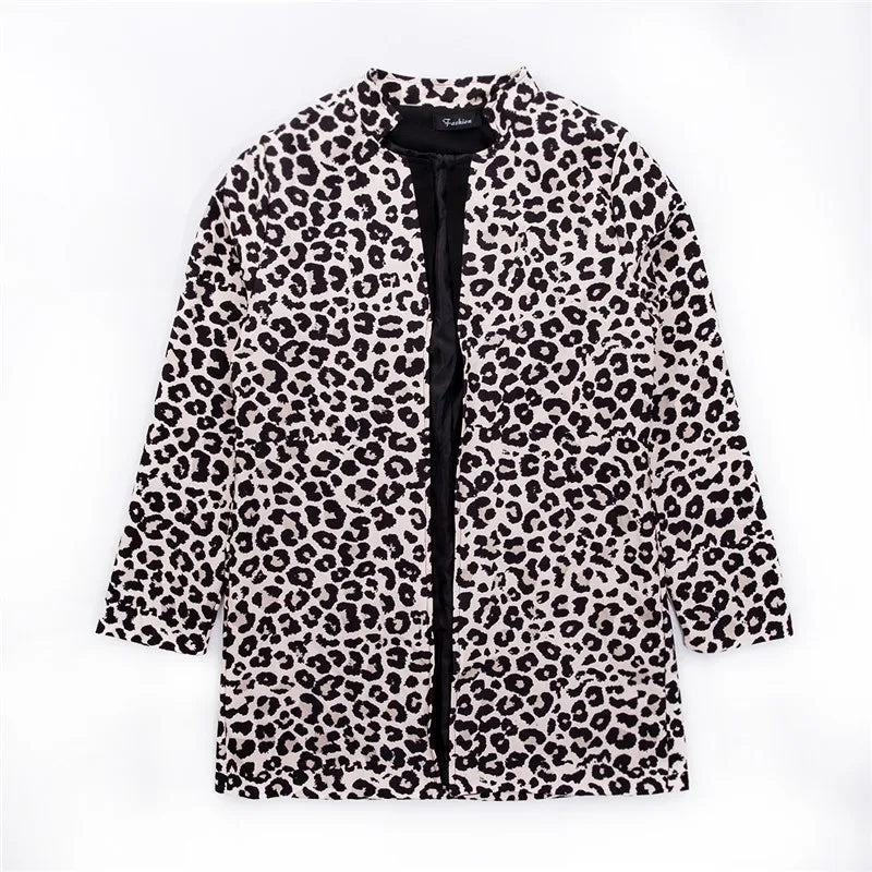 Fashion Lane Leopard Print Jacket