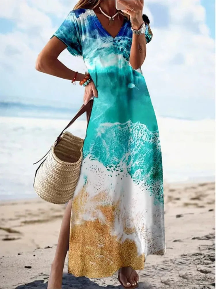 Beach Style Elegant Maxi Dress