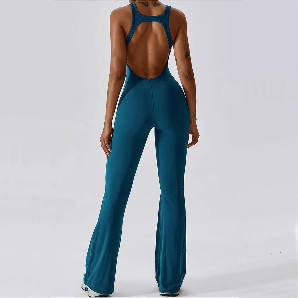 One Piece Jumpsuit Outfit Fitness Workout Bodysuit