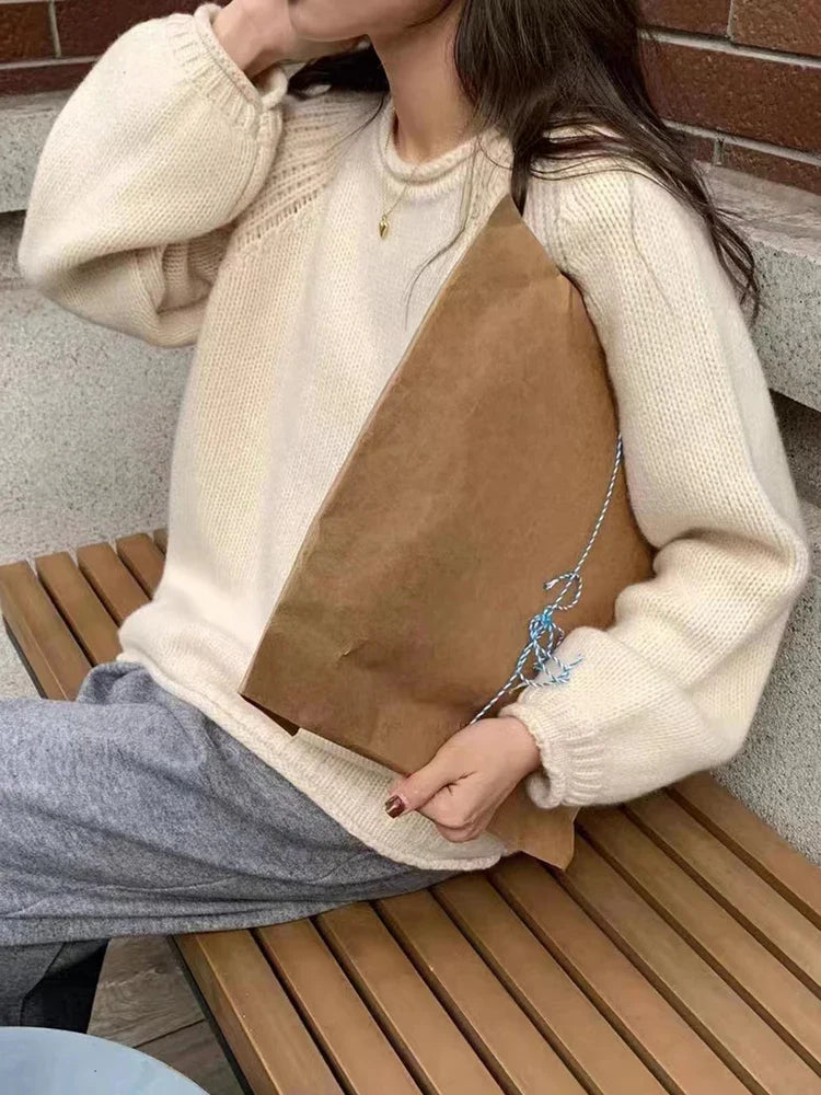 Chic Winter  Knitwear Sweater Warm Tops