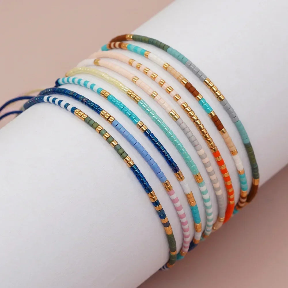 Boho Chic Earth Beads Bracelets - Adjustable