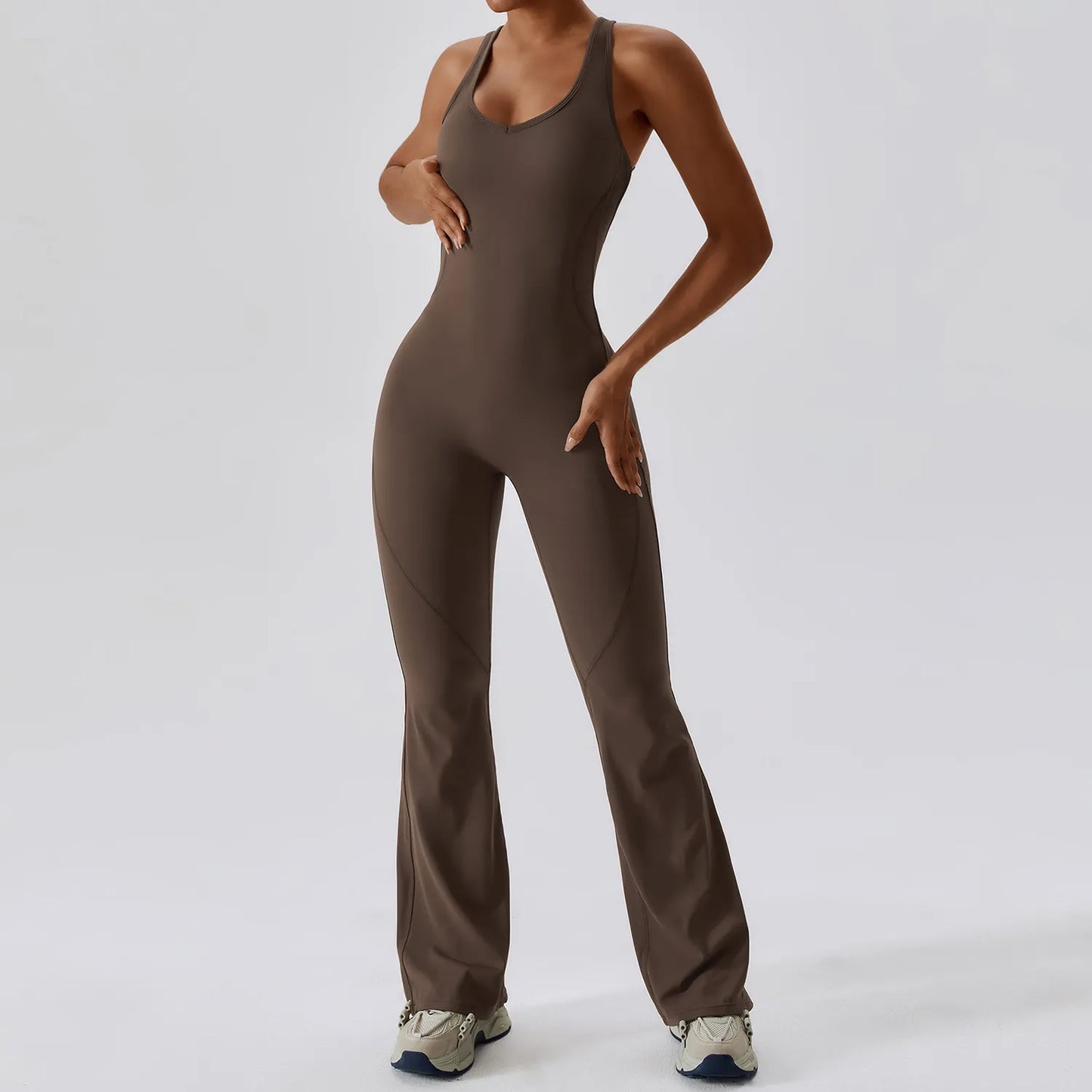 One Piece Jumpsuit Outfit Fitness Workout Bodysuit