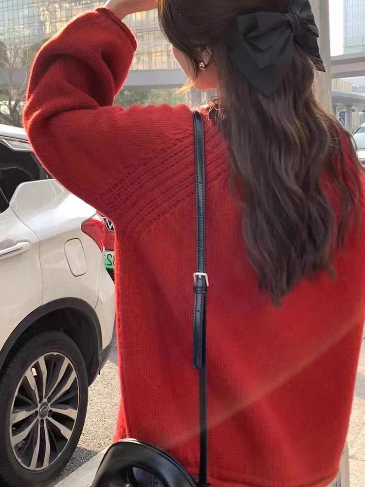 Chic Winter  Knitwear Sweater Warm Tops