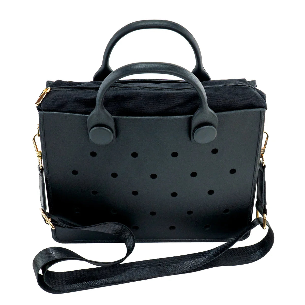 New! Charms Style Bogg Bag Hole Punched Lightweight Tote Bag - Variety of Colors - Mix and Match!