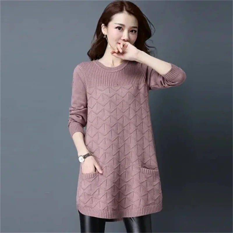 Winter Long Sweater Pullover