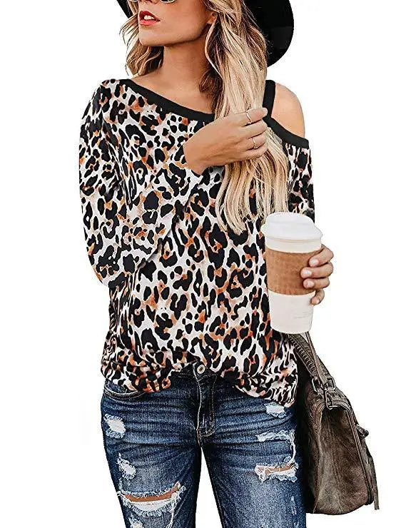 Outta Vogue Leopard Printed Top