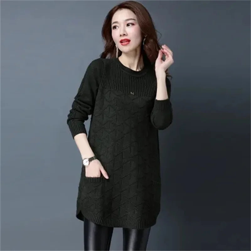 Winter Long Sweater Pullover