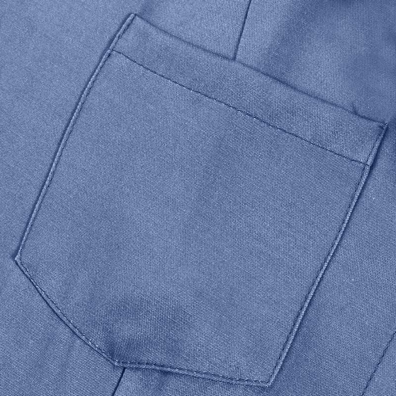 Denim Swing Dress with Long Dress with Pocket